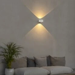 Konstsmide LED-Außenwandleuchte Gela, Up/down, Weiß 14 Konstsmide LED-Außenwandleuchte Gela, Up/down, Weiß -Eleganter Beleuchtungsladen 5522691 3