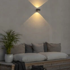 Konstsmide LED-Außenwandleuchte Gela, Up/down, Weiß 16 Konstsmide LED-Außenwandleuchte Gela, Up/down, Weiß -Eleganter Beleuchtungsladen 5522691 5