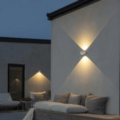 Konstsmide LED-Außenwandleuchte Gela, Up/down, Weiß 17 Konstsmide LED-Außenwandleuchte Gela, Up/down, Weiß -Eleganter Beleuchtungsladen 5522691 6