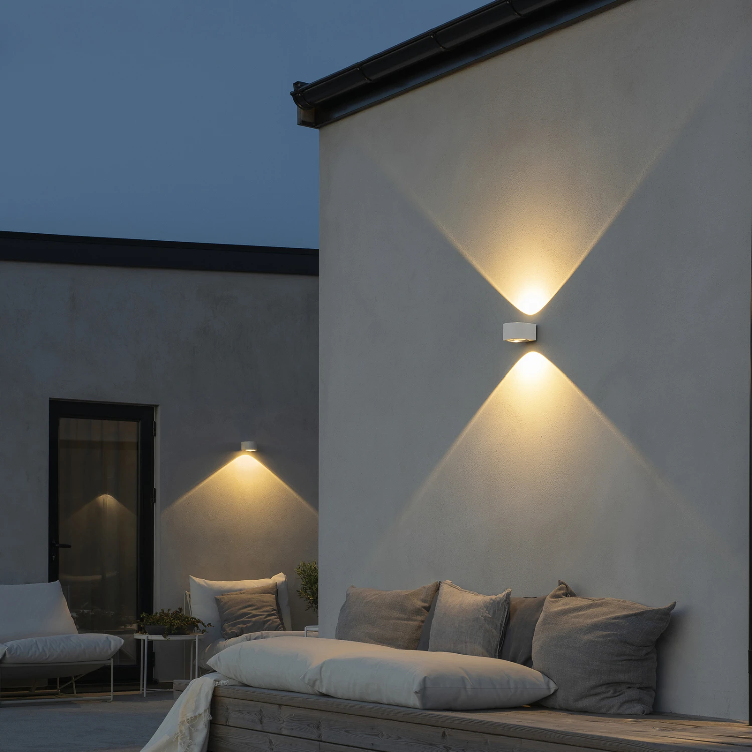 Konstsmide LED-Außenwandleuchte Gela, Up/down, Weiß 9 Konstsmide LED-Außenwandleuchte Gela, Up/down, Weiß – Bild 7