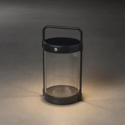 Konstsmide LED-Solarlaterne Crotone, Dimmbar, USB -Eleganter Beleuchtungsladen 5522723 2