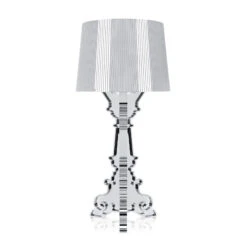 Kartell Bourgie LED-Tischleuchte, Silber