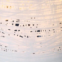 Karman Black Out - Weiße Pendellampe, 50 Cm -Eleganter Beleuchtungsladen 5542021 5