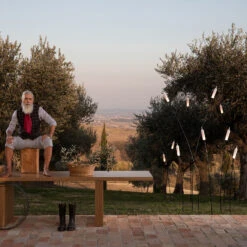 Karman Nilo LED-Außen-Stehleuchte, Höhe 220 Cm -Eleganter Beleuchtungsladen 5542216 5