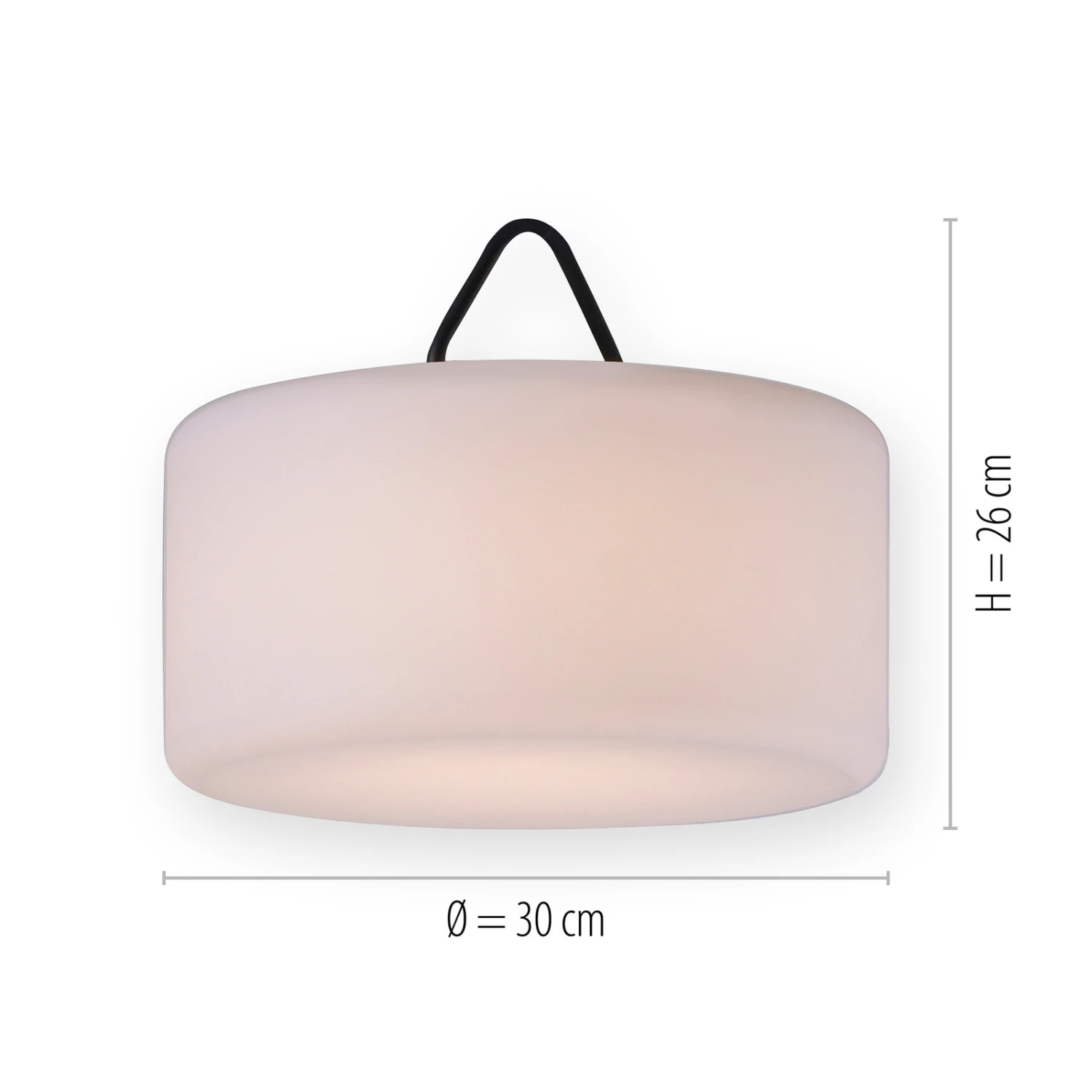 LED-Pendelleuchte Holly, Akkubetrieben IP44, Ø30cm 11 LED-Pendelleuchte Holly, Akkubetrieben IP44, Ø30cm – Bild 9