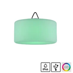 LED-Pendelleuchte Holly, Akkubetrieben IP44, Ø40cm -Eleganter Beleuchtungsladen 6003198 3