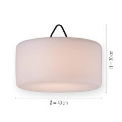 LED-Pendelleuchte Holly, Akkubetrieben IP44, Ø40cm -Eleganter Beleuchtungsladen 6003198 4