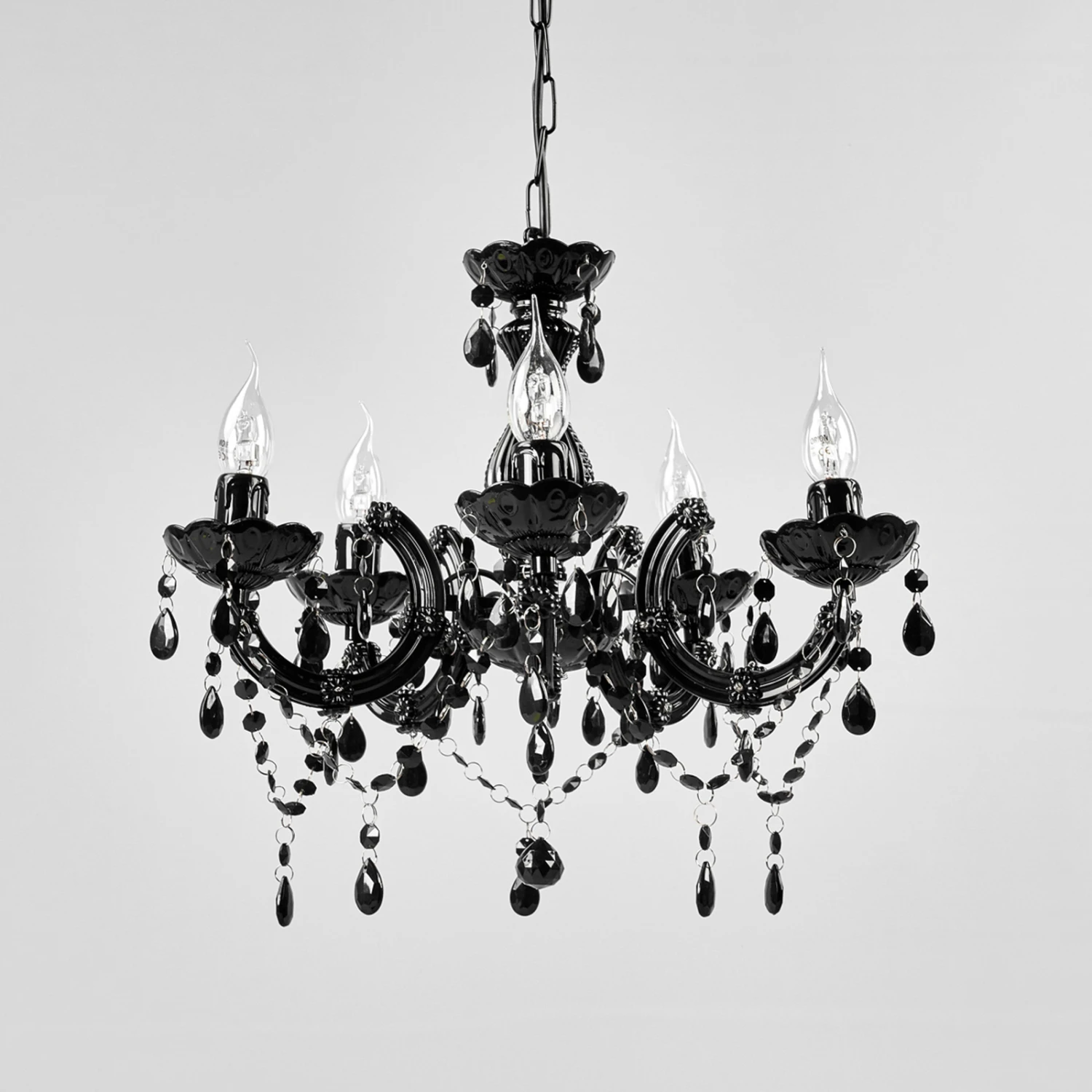 Mysteriös Wirkender Kronleuchter Arabesque, Schw. 6 Mysteriös Wirkender Kronleuchter Arabesque, Schw. – Bild 4