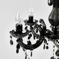 Mysteriös Wirkender Kronleuchter Arabesque, Schw. 14 Mysteriös Wirkender Kronleuchter Arabesque, Schw. -Eleganter Beleuchtungsladen 6054772 4