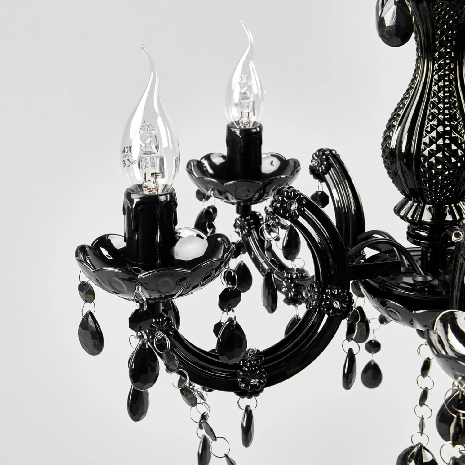 Mysteriös Wirkender Kronleuchter Arabesque, Schw. 7 Mysteriös Wirkender Kronleuchter Arabesque, Schw. – Bild 5