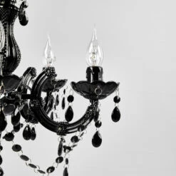 Mysteriös Wirkender Kronleuchter Arabesque, Schw. 15 Mysteriös Wirkender Kronleuchter Arabesque, Schw. -Eleganter Beleuchtungsladen 6054772 5