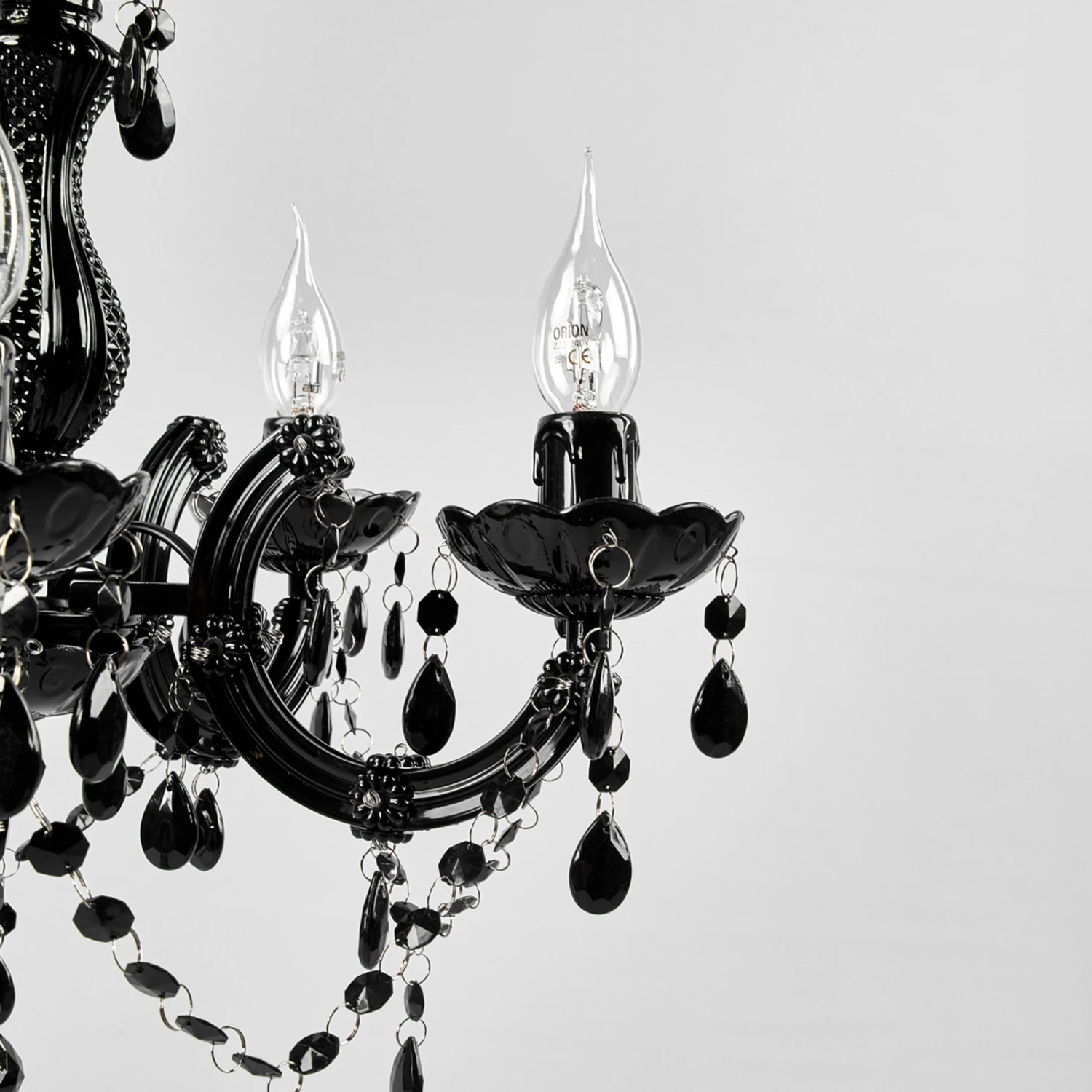 Mysteriös Wirkender Kronleuchter Arabesque, Schw. 8 Mysteriös Wirkender Kronleuchter Arabesque, Schw. – Bild 6