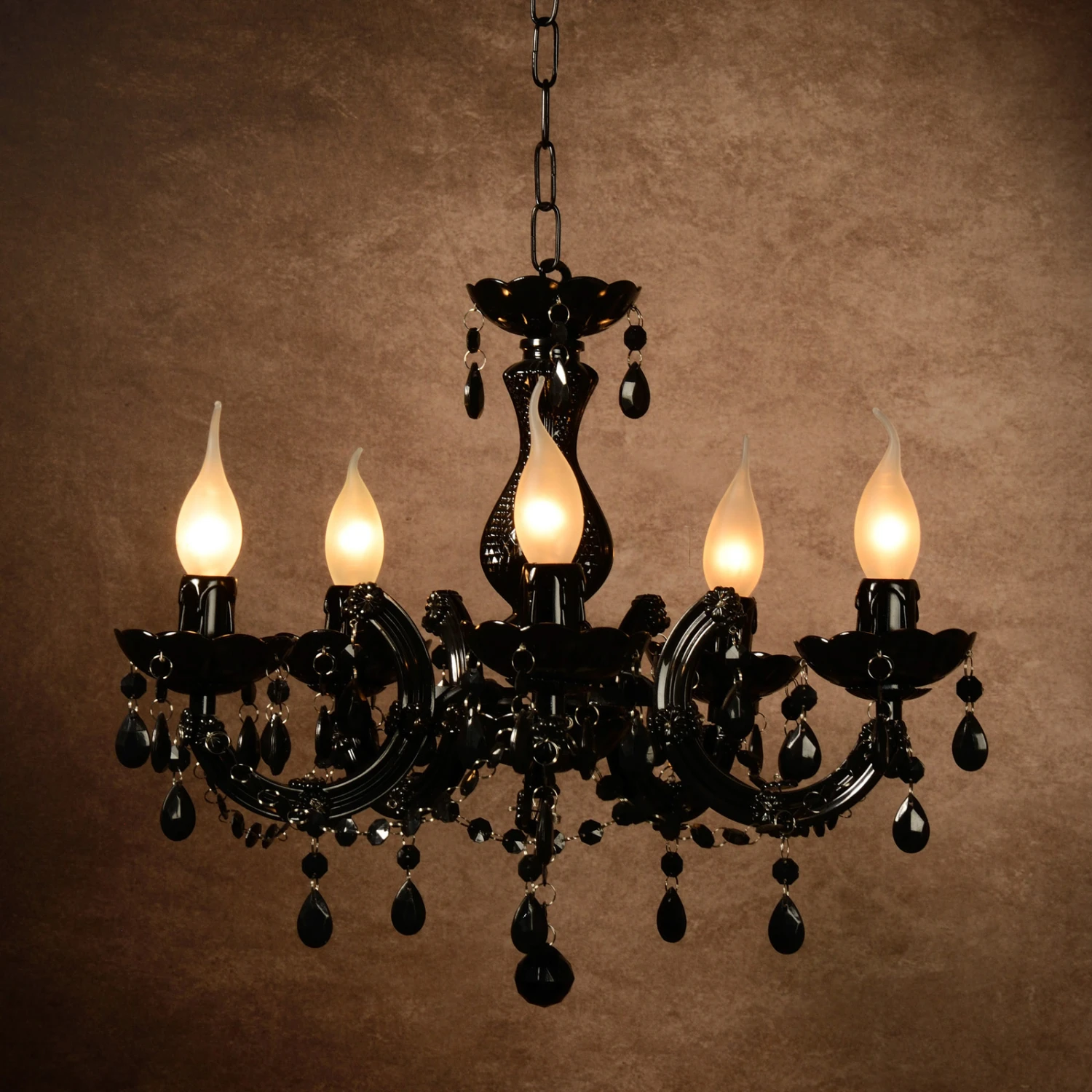 Mysteriös Wirkender Kronleuchter Arabesque, Schw. 3 Mysteriös Wirkender Kronleuchter Arabesque, Schw.