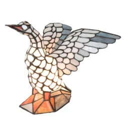 Tischleuchte 5928 In Form Einer Gans, Tiffany-Stil -Eleganter Beleuchtungsladen 6064373 2