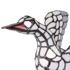 Tischleuchte 5928 In Form Einer Gans, Tiffany-Stil -Eleganter Beleuchtungsladen 6064373 5