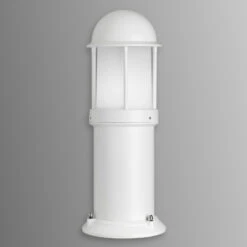 Sockelleuchte Marco Aus Aluminium, Weiß -Eleganter Beleuchtungsladen 6068023 2