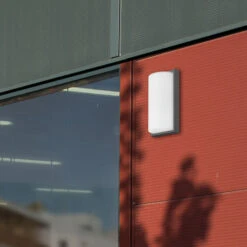 Außenwandleuchte 039 Mit Bewegungsmelder, Graphit