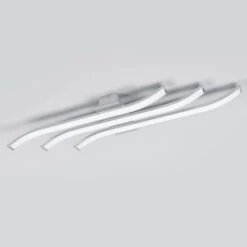 LED-Deckenlampe Largo 3-flg.83 Cm Alu -Eleganter Beleuchtungsladen 6089016 3