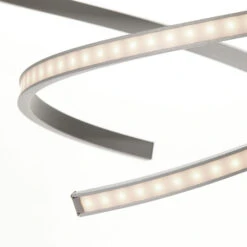 LED-Deckenlampe Lungo Alu, Höhe 25 Cm -Eleganter Beleuchtungsladen 6089019 6