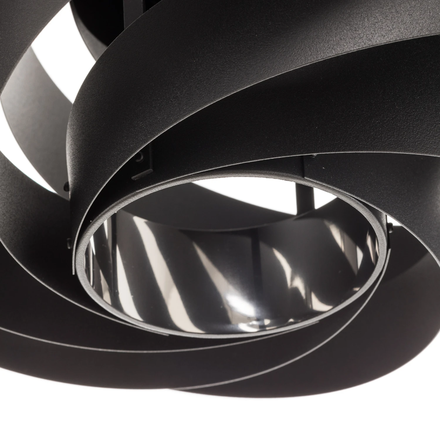 Deckenleuchte Vento Schwarz Ø 40 Cm 8 Deckenleuchte Vento Schwarz Ø 40 Cm – Bild 6