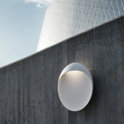 Louis Poulsen Flindt Wandlampe Ø20cm Weiß 3.000K -Eleganter Beleuchtungsladen 6090170 2