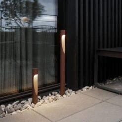 Louis Poulsen Flindt Garden Lang 930 Corten -Eleganter Beleuchtungsladen 6090388 5