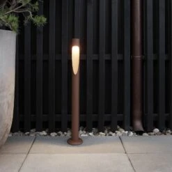 Louis Poulsen Flindt Garden Lang 930 Corten -Eleganter Beleuchtungsladen 6090388 7