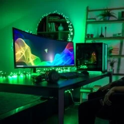 Lichterkette Twinkly RGB, Schwarz, 400-flammig 32m -Eleganter Beleuchtungsladen 6102015 1