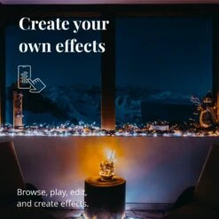 Lichterkette Twinkly CCT Schwarz 400-flammig 32m -Eleganter Beleuchtungsladen 6102031 8