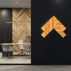 Twinkly RGB-Squares Schwarz, IP20, 3er Erweiterung -Eleganter Beleuchtungsladen 6102057 6