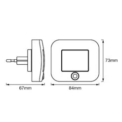 LEDVANCE Lunetta Hall Sensor LED-Nachtlicht -Eleganter Beleuchtungsladen 6106169 7