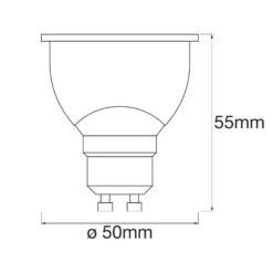 LEDVANCE SMART+ WiFi GU10-Reflektor 4,9W 827 3er -Eleganter Beleuchtungsladen 6106419 4