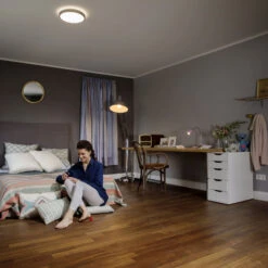 LEDVANCE Orbis LED-Deckenleuchte Click-CCT Ø 31 Cm -Eleganter Beleuchtungsladen 6106689 2