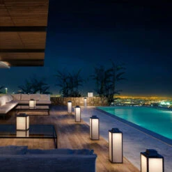 LED-Solarlaterne Tradition, Anthrazit, Höhe 40 Cm -Eleganter Beleuchtungsladen 6112017 1