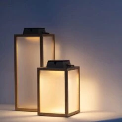 LED-Solarlaterne Tradition Aus Teakholz Höhe 65 Cm -Eleganter Beleuchtungsladen 6112020 4
