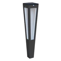 LED-Solarfackel Tinka Mit Sensor, 62 Cm, Grau