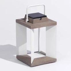 Solarlaterne Teckalu, Duratek/weiß, 36,5cm -Eleganter Beleuchtungsladen 6112039 5