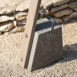 LED-Solar-Stehleuchte Skaal Mit Lavastein-Fuß -Eleganter Beleuchtungsladen 6112045 2