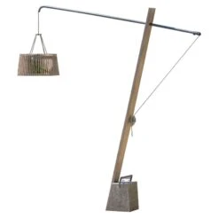 LED-Solar-Stehleuchte Skaal Mit Lavastein-Fuß -Eleganter Beleuchtungsladen 6112045 4