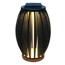 LED-Solarleuchte Pastek Aus Teak-Holz Mit Sensor -Eleganter Beleuchtungsladen 6112062 4