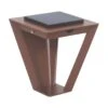 LED-Solarwandleuchte Metro Mit Sensor, Corten -Eleganter Beleuchtungsladen 6112089