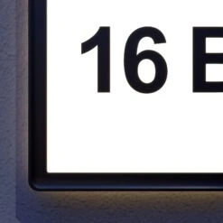 Prios Darui LED-Außenwandleuchte Mit Hausnummerset -Eleganter Beleuchtungsladen 6117016 4