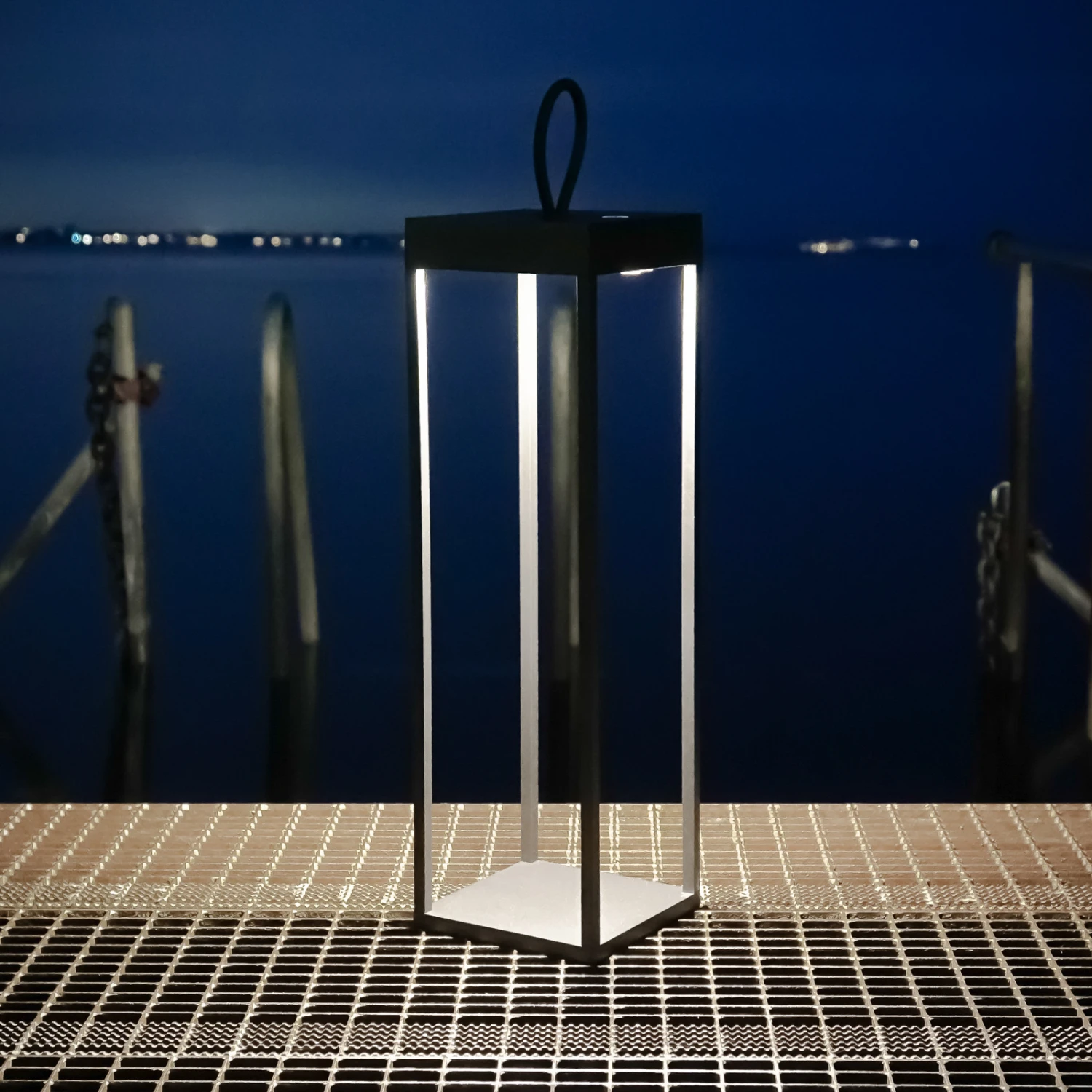 LOOM DESIGN Lucerna Terrassenleuchte 50cm Schwarz 8 LOOM DESIGN Lucerna Terrassenleuchte 50cm Schwarz – Bild 6