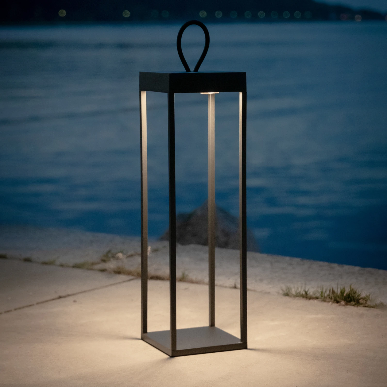 LOOM DESIGN Lucerna Terrassenleuchte 50cm Schwarz 9 LOOM DESIGN Lucerna Terrassenleuchte 50cm Schwarz – Bild 7