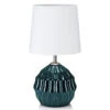 Markslöjd Mit Grünem Keramikfuß - Textil-Tischlampe Lora -Eleganter Beleuchtungsladen 6506139