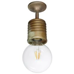 Wandleuchte Orti Mit Gelenk, Messing Antik -Eleganter Beleuchtungsladen 6515330 2