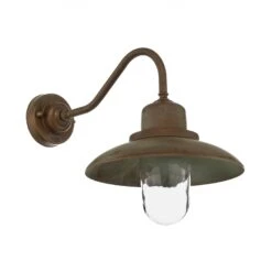 Außenwandleuchte Patio, Messing-kupfer Antikisiert