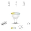 Müller Licht Tint White LED-Lampe GU10 5,1W CCT 2 Müller Licht Tint White LED-Lampe GU10 5,1W CCT -Eleganter Beleuchtungsladen 6520309