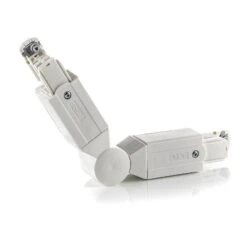 Global Winkelverbinder Für HV-Stromschiene Noa, Weiß