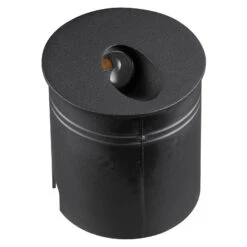 LED-Einbauleuchte Aspen IP65, Rund, Schwarz